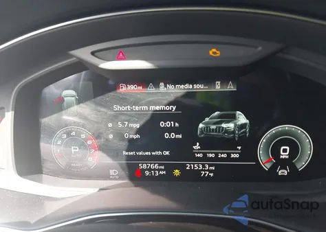 2021 Audi Q8 Premium Plus 55 Tfsi Quattro Tiptronic из США, поврежденный, VIN WA1EVAF13MD022127